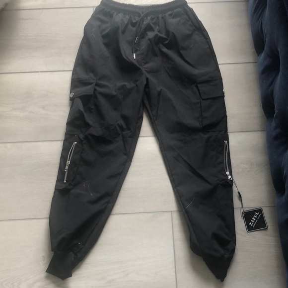Zaful Pants - Black cargo pants